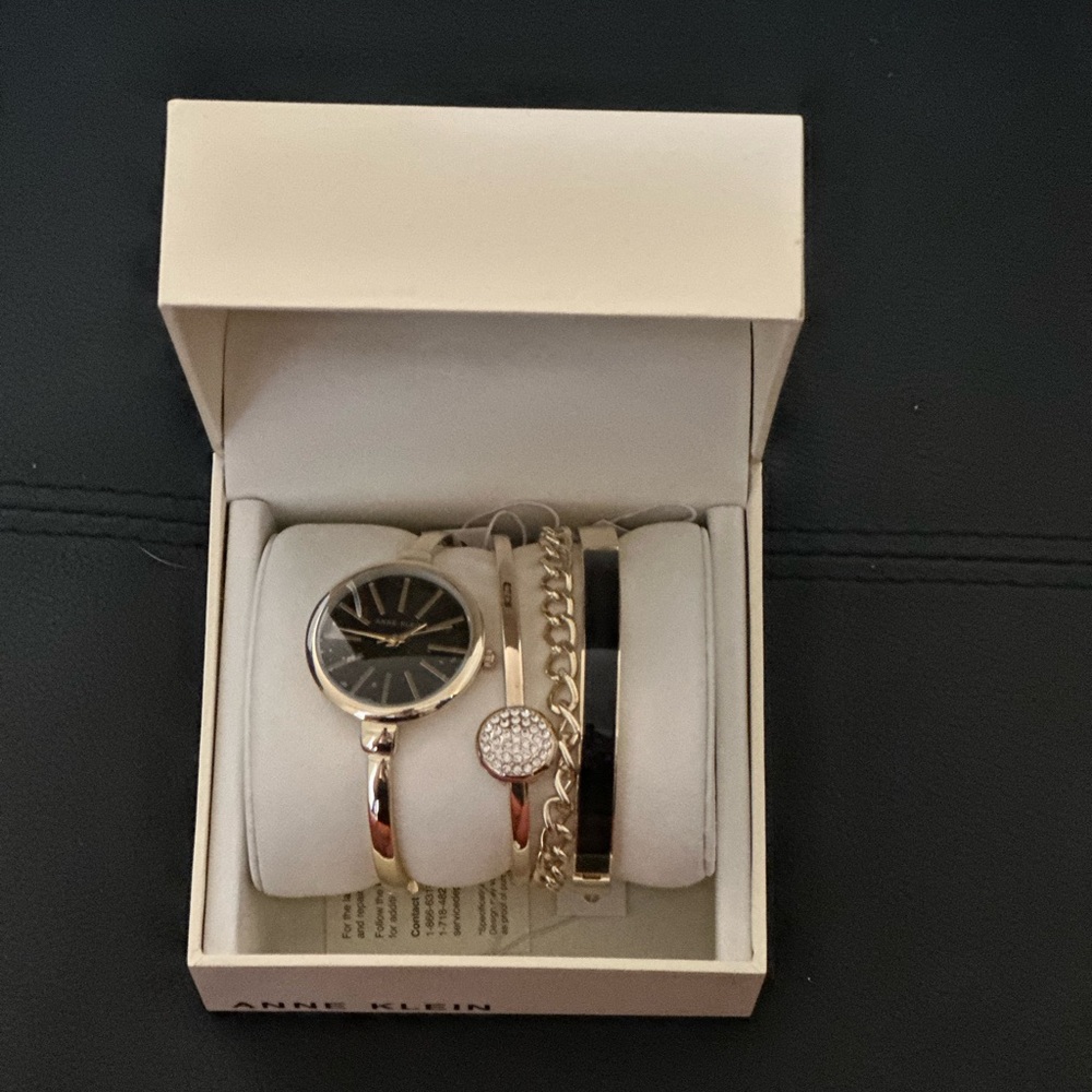 Watch and bracelets set